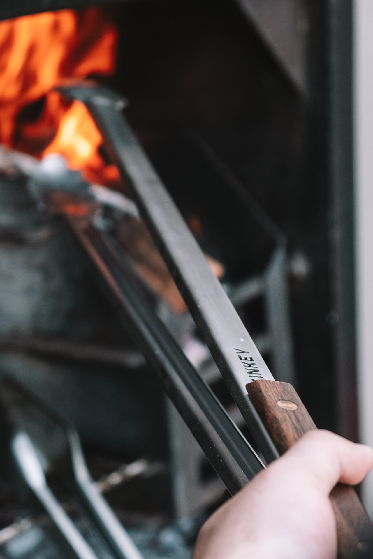 Painting of a fish in a pond